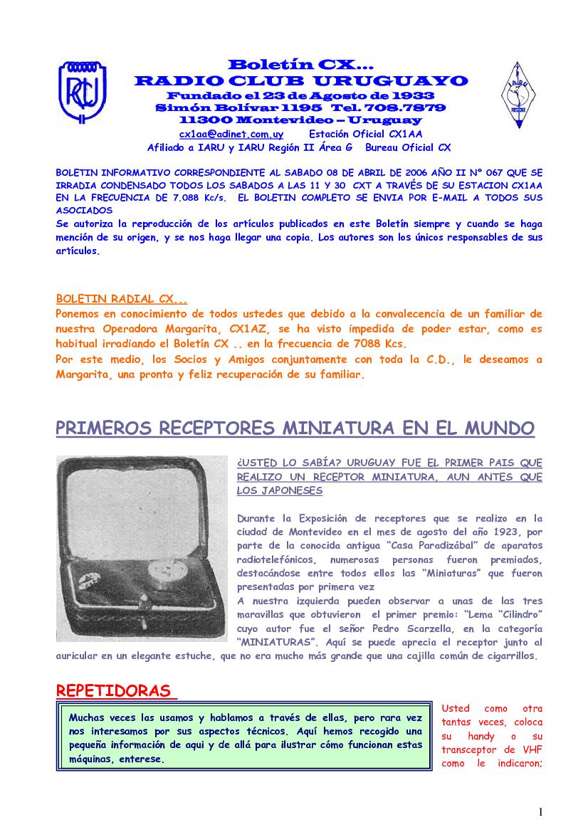 imagen del documento: Boletin CX 067.pdf