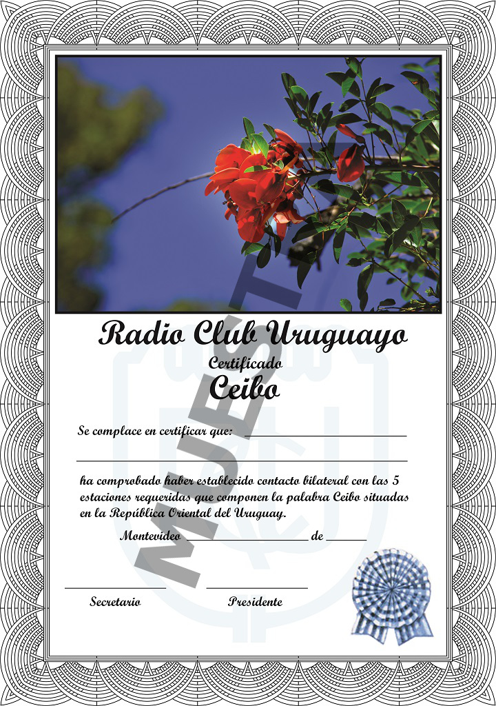 Certificado Ceibo