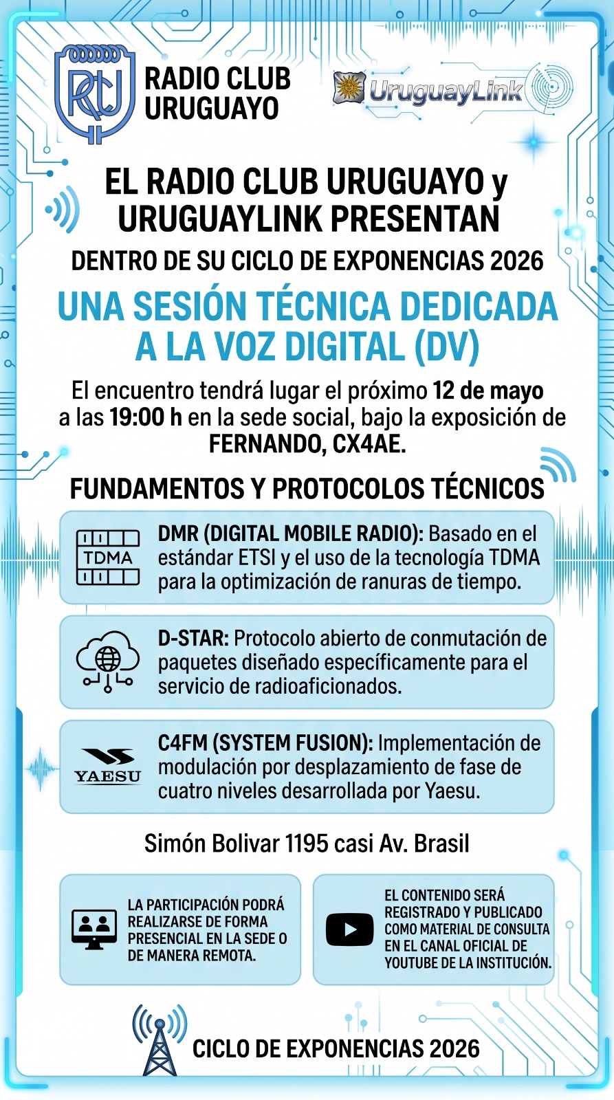 Poster de la actividad